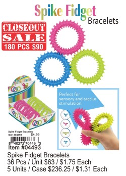 Spike Fidget Bracelets